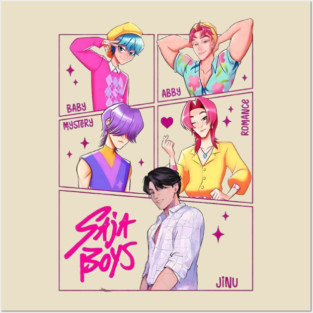 Saja Boys Manga Page Posters and Art