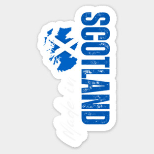 Scotland flag, Scottish flag Sticker
