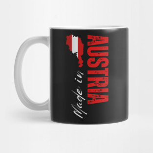 Austria flag, austrian flag Mug