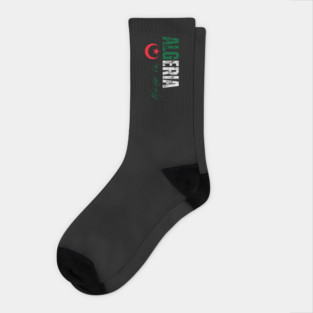 Algeria flag, Algerian flag Socks