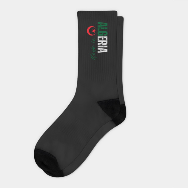 Algeria flag, Algerian flag Socks by eka123