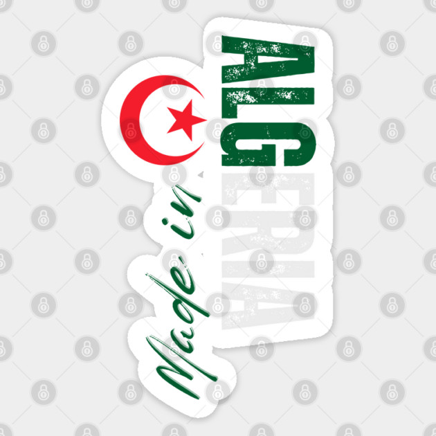 Algeria flag, Algerian flag Sticker by eka123