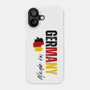 Germany flag, german flag Phone Case