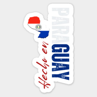 Paraguay flag, paraguayan flag Sticker