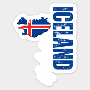 Iceland flag, icelandic flag Magnet