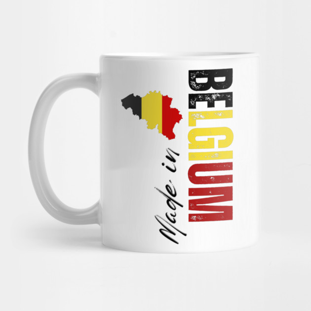 Made in Belgium, Belgium flag by eka123
