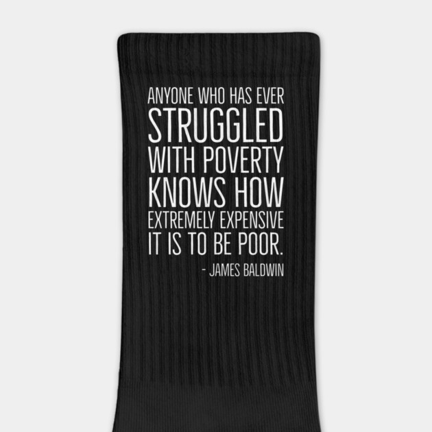 Black History, James Baldwin Quote, Poverty, African American, Civil Rights by UrbanLifeApparel
