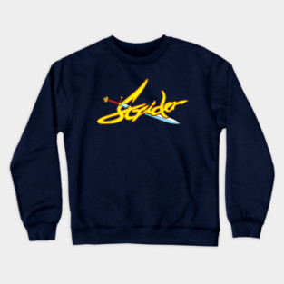 Strider 1989: Arcade Action Hero Hiryu And His Cypher Sword Crewneck Sweatshirt