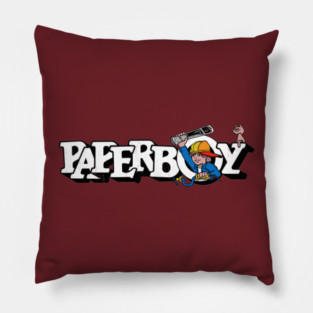 80s Arcade Route Delivery Challenge Pillow