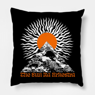 The Sun Ra Arkestra -- Original Retro Design Pillow
