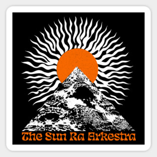 The Sun Ra Arkestra -- Original Retro Design Sticker