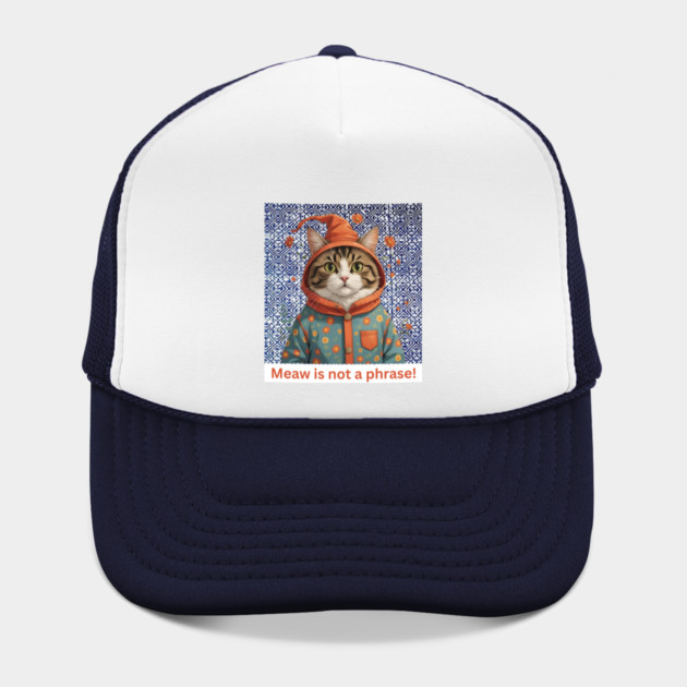 Meaw Is Not a Phrase – Indigo Hmong Cat Vibe by Pimcolle