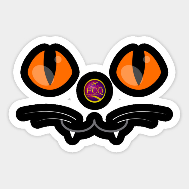 cat eyes Sticker by FirstClassQueen
