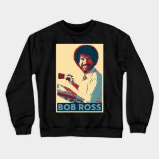 Bob Ross Crewneck Sweatshirt