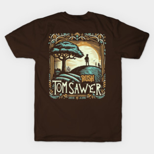 Tom Sawyer, rush, rock band, classic rock 80s T-Shirt