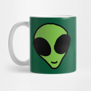 Cute Alien Head Mug