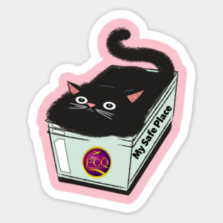 my safe place Sticker