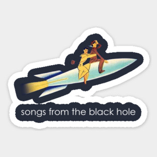 From the black hole Sticker