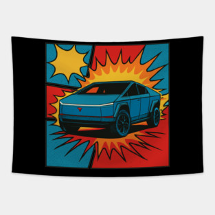 Tesla Cybertruck Tapestry