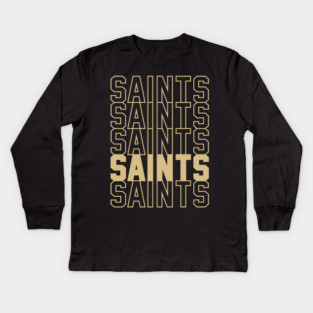 SAINTS Kids Long Sleeve T-Shirt