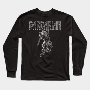 Led Barbarian Long Sleeve T-Shirt