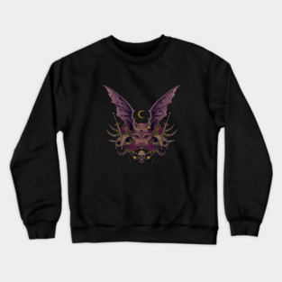 LUNAR DEMON CAT Crewneck Sweatshirt