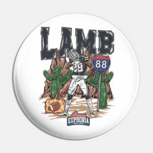 Ceedee Lamb Dallas Player Name Pin