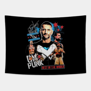 CM Punk Best In The World Tapestry