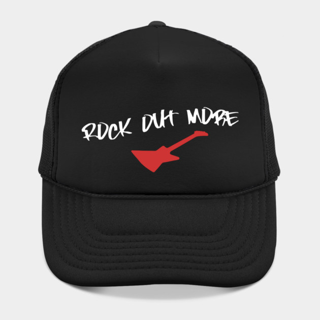 Rock Out More – Guitar Player Design for Music Lovers, Rock Band Fans, and Festival Streetwear by DonWillisJrArt