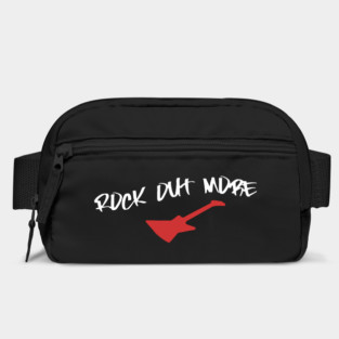 Rock Out More – Guitar Player Design for Music Lovers, Rock Band Fans, and Festival Streetwear Bag