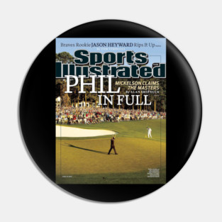 Phil Mickelson 2010 Masters Final Round Pin