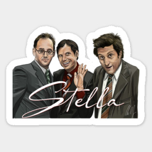 Stella: David, Michael and Michael Sticker