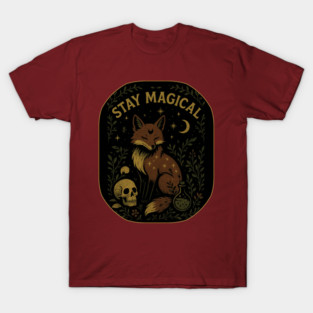 Magical Cottagecore Fox T-Shirt