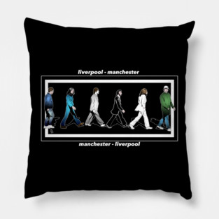 Liverpool Manchester Pillow
