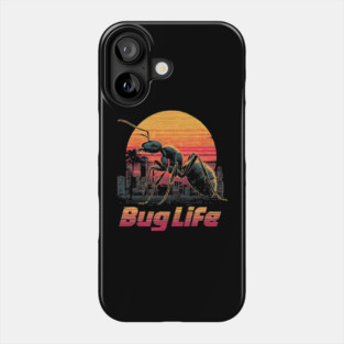 Bug Life Giant Ant in Synth City Phone Case