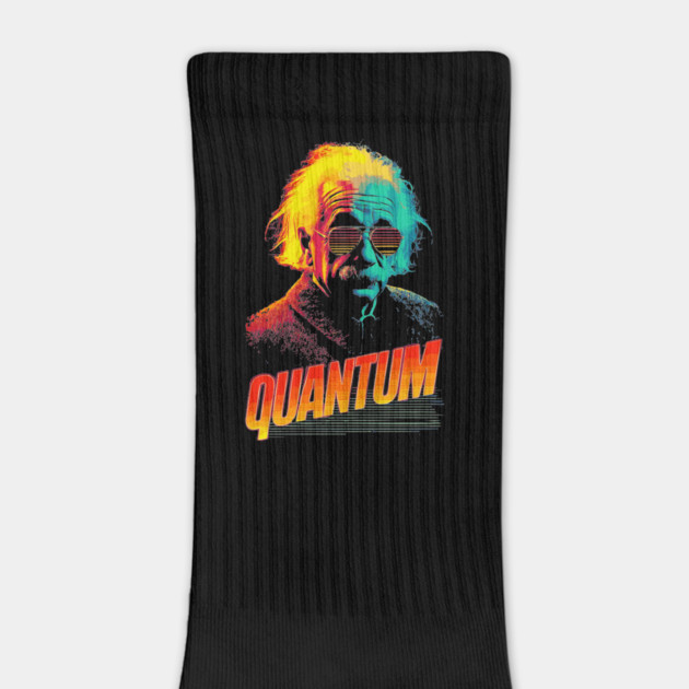 Quantum Einstein in Neon Colors by TuncGK