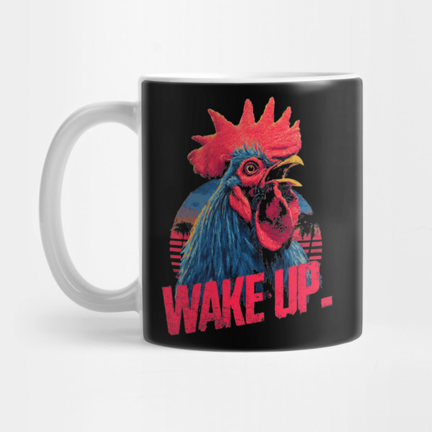Rooster Wake Up in Synthwave Style by TuncGK