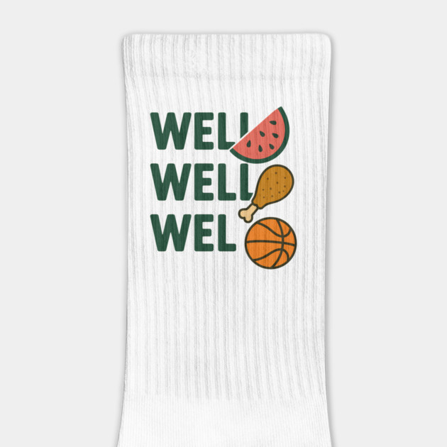 Funny Meme Saying, Watermelon, Chicken, Basketball Lover by logiamerch