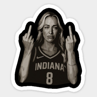 Vintage Sophie Cunningham Middle Finger Sticker