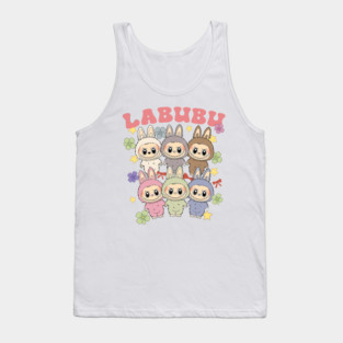 Labubu Shirt, Cute Kawaii Labubu Characters M4633 Tank Top