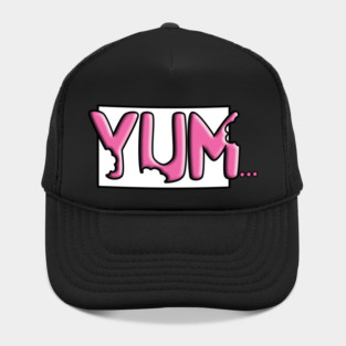 YUM! Candy-Inspired Bite Mark Design Hat