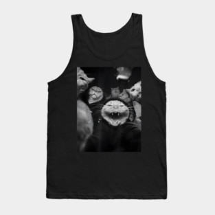 Gangster Cat Tank Top