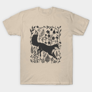 Linocut Fox T-Shirt