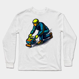 Curling Long Sleeve T-Shirt