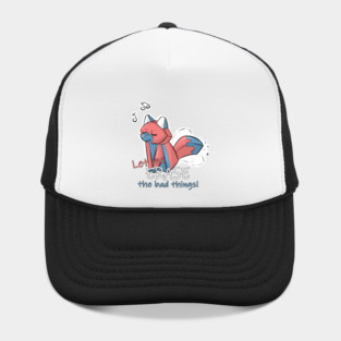 Let me ERASE the bad thing! - Eraser-Fox Hat