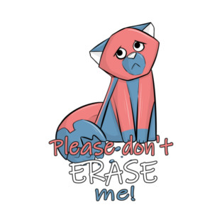 Please don't erase me! Eraser-Fox T-Shirt