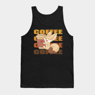 COFFEE - Fennec Fox Tank Top