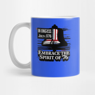 Embrace the spirit of July 4, 1776: America's historic Independence Day. Mug