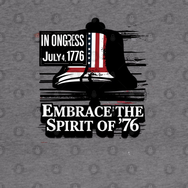 Embrace the spirit of July 4, 1776: America's historic Independence Day. by stitchloom