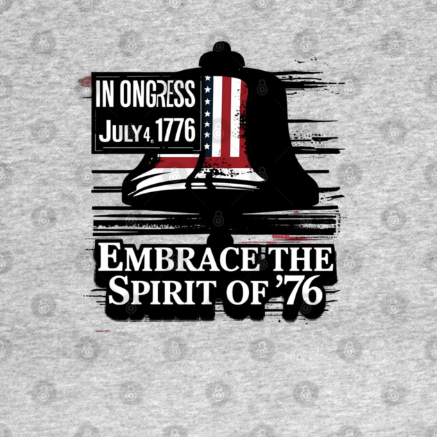 Embrace the spirit of July 4, 1776: America's historic Independence Day. by stitchloom